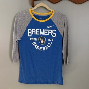 Nike Milwaukee Brewers Tee Small